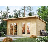 26 billiger ! Fjordholz Holz-Gartenhäuser Modell Berlin 70 D Modern mit xm