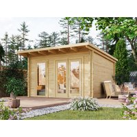 26 billiger ! Fjordholz Holz-Gartenhäuser Modell Berlin 70 C Modern xm