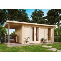 26 billiger ! Fjordholz Holz-Gartenhäuser Modell Carin 44 C +SD xm
