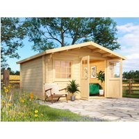 26 billiger ! Fjordholz Holz-Gartenhäuser Modell Berlin 70 C Classic xm