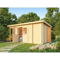 26 billiger ! Fjordholz Pultdach Holz-Gartenhäuser Modell Ezra 3K xm