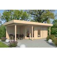 26 billiger ! Fjordholz Holz-Gartenhäuser Modell Nora 44 H Modern xm