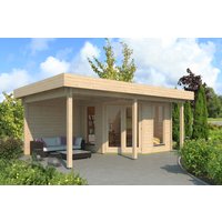 26 billiger ! Fjordholz Holz-Gartenhäuser Modell Nora 44 G Modern xm