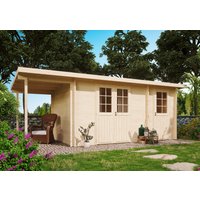 26 billiger ! Fjordholz Holz-Gartenhäuser Modell Carin 44 B +SD xm