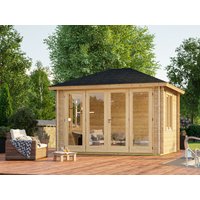 26 billiger ! Fjordholz Gartenlounge Modell Kiano 44 F xm