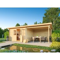 26 billiger ! Fjordholz Pultdach Holz-Gartenhäuser Modell Ezra 4J xm