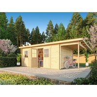 26 billiger ! Fjordholz Pultdach Holz-Gartenhäuser Modell Ezra 5I xm