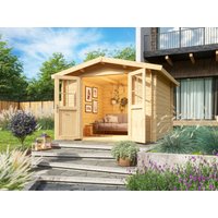 26 billiger ! Fjordholz Satteldach Holz-Gartenhäuser Modell Eliza 3D xm