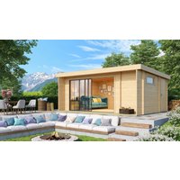 26 billiger ! Fjordholz Holz-Gartenhäuser Alu Concept 70 B xm