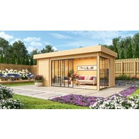 26 billiger ! Fjordholz Holz-Gartenhäuser Alu Concept 70 C xm