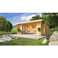 26 billiger ! Fjordholz Holz-Gartenhäuser Alu Concept 70 I xm