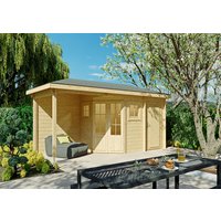 26 billiger ! Fjordholz 5-Eck Holz-Gartenhäuser Modell Evelyn 1E xm