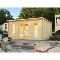 26 billiger ! Fjordholz Pultdach Holz-Gartenhäuser Modell Mali 28 C