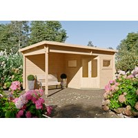 26 billiger ! Fjordholz 5-Eck Holz-Gartenhäuser Modell Leva 2C