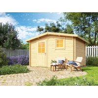 25 billiger ! Fjordholz Satteldach Holz-Gartenhäuser Modell Eliza 4B